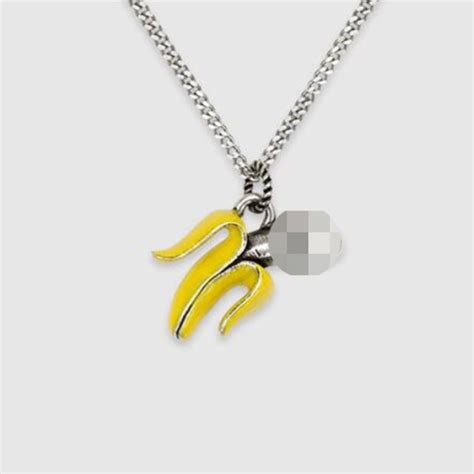 harry styles banana necklace gucci|Harry Styles Gucci handbags.